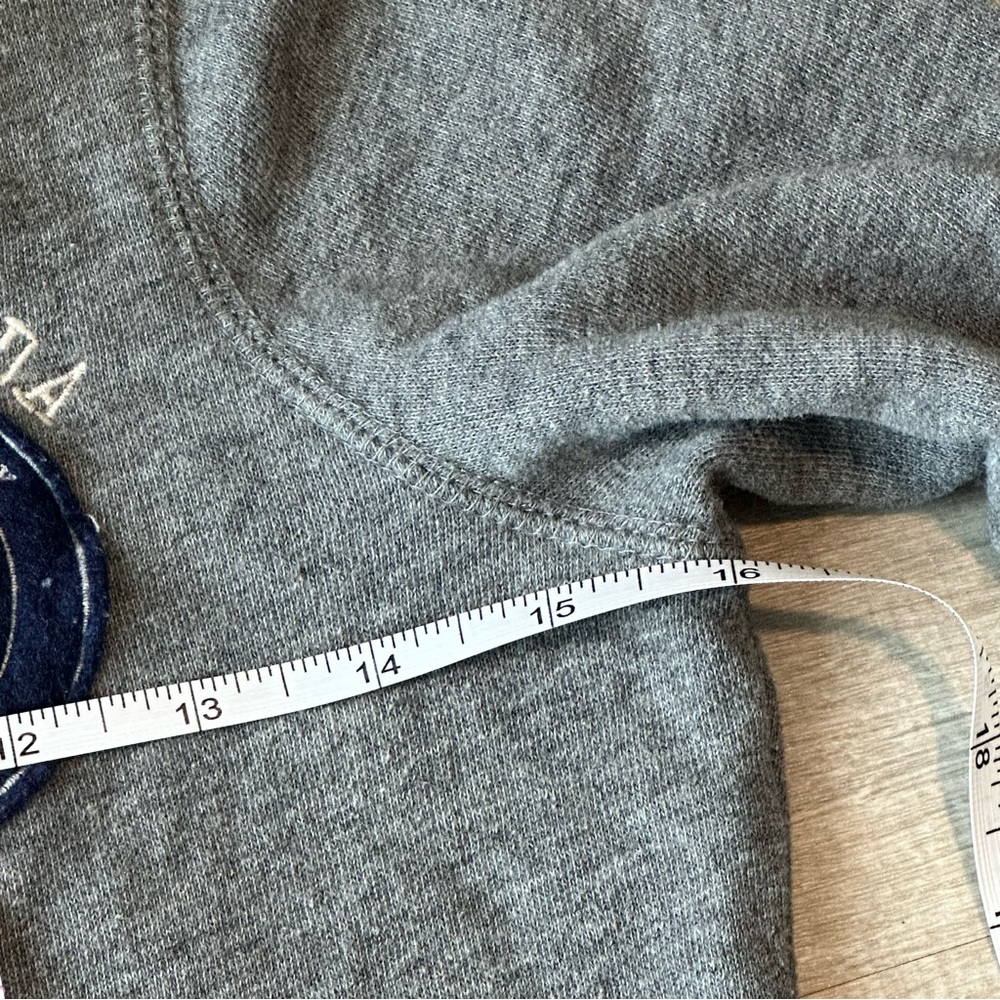 Vintage Roots Gray Hooded Button-Up Jacket Hoodie - Picture 6 of 7